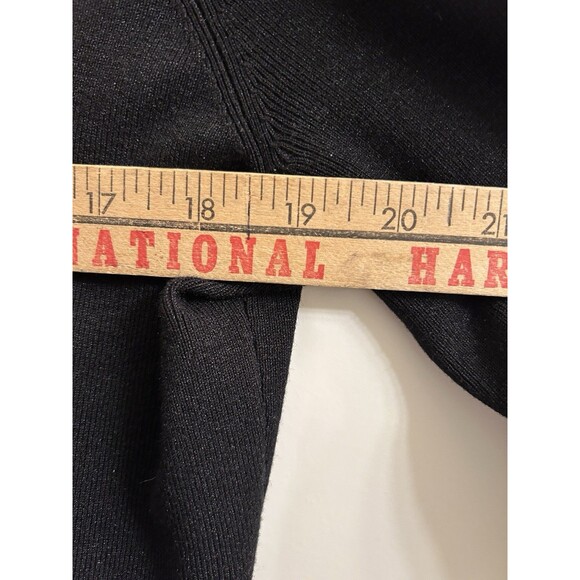 Sigrid Olsen Silk Blend Cardigan Beaded Black Size Large Old Money Formal Boho - Picture 5 of 6